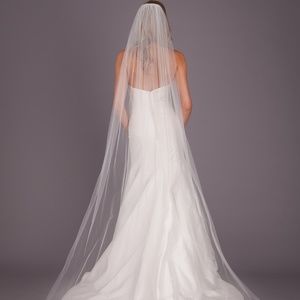 Elegant Long Cathedral Soft Tulle Wedding Veil